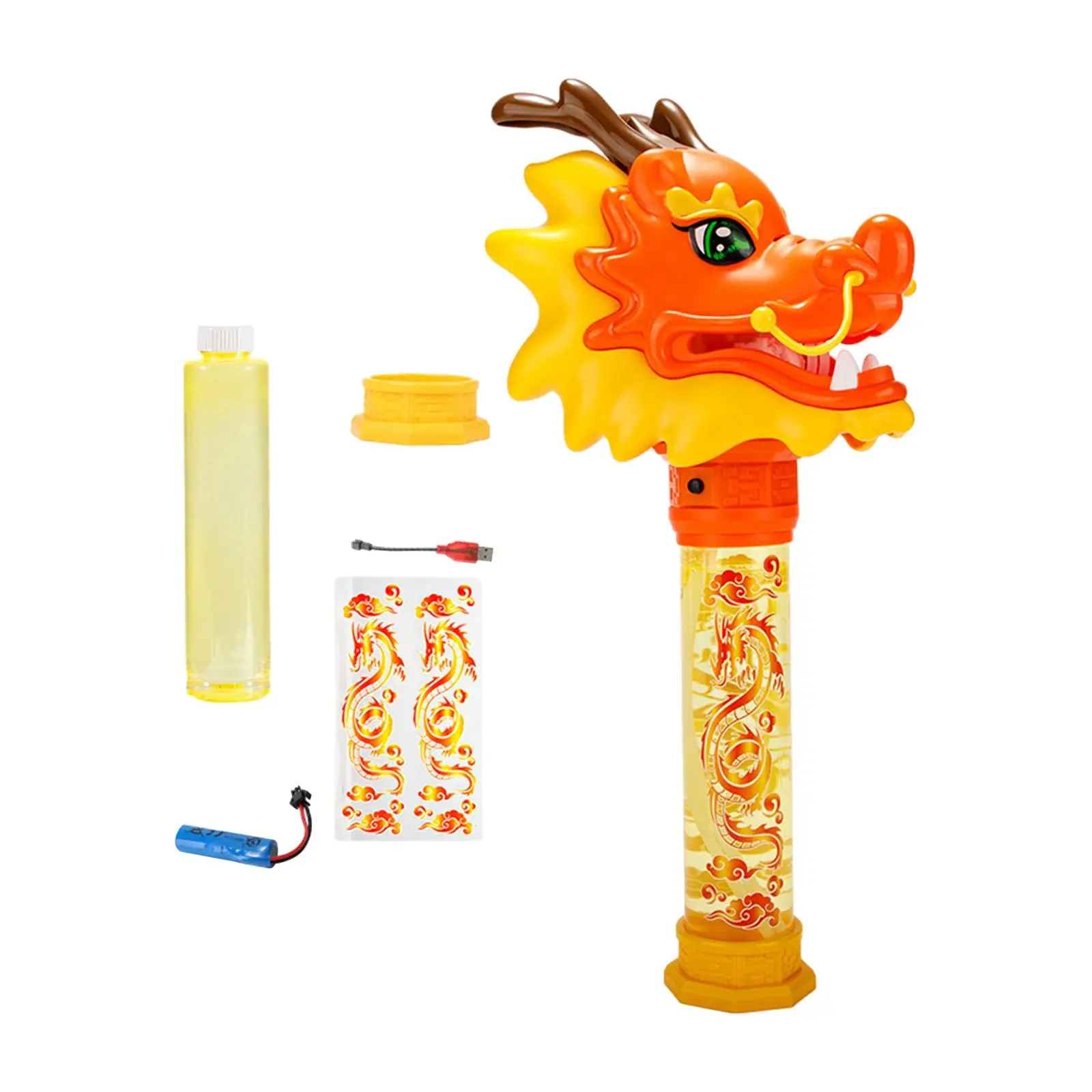 

Automatic Bubble Maker Valentine's Day Gift for Kids Outdoor Indoor Activity Bubble Wand for Garden Holiday New Year Birthday