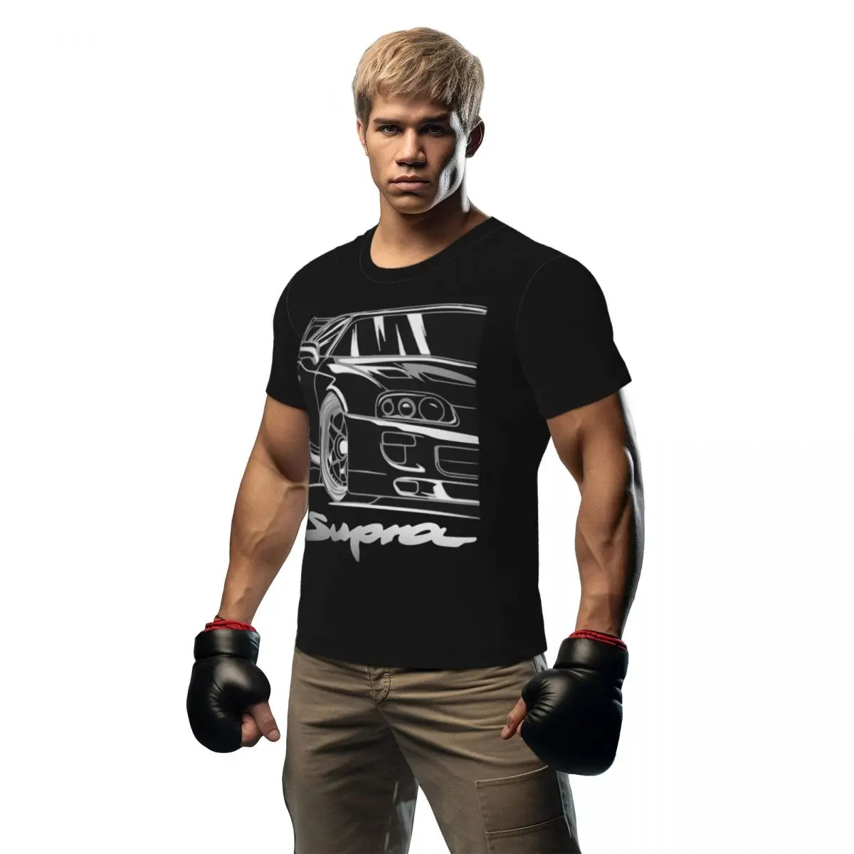 

Initial D T Shirt Men Cartoon Car Supra Streetwear Sportswear T-Shirts Quick Dry Beach Popular Tees Graphic Plus Size Tops