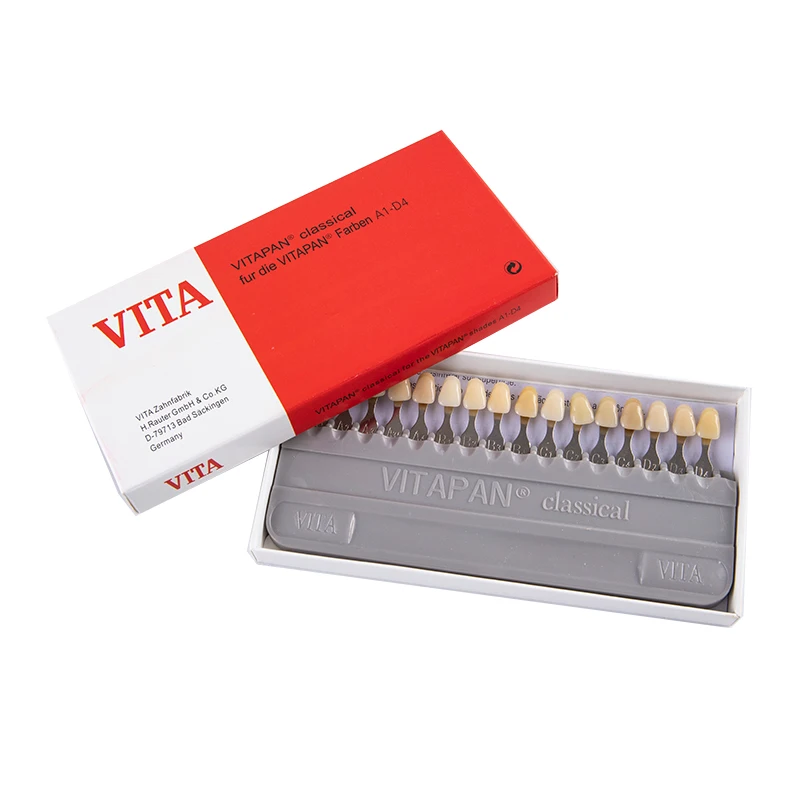 1PC Tooth Whitening Guide Dental Vita 16Colors Tooth Model Colorimetric Plate teeth whitening strips