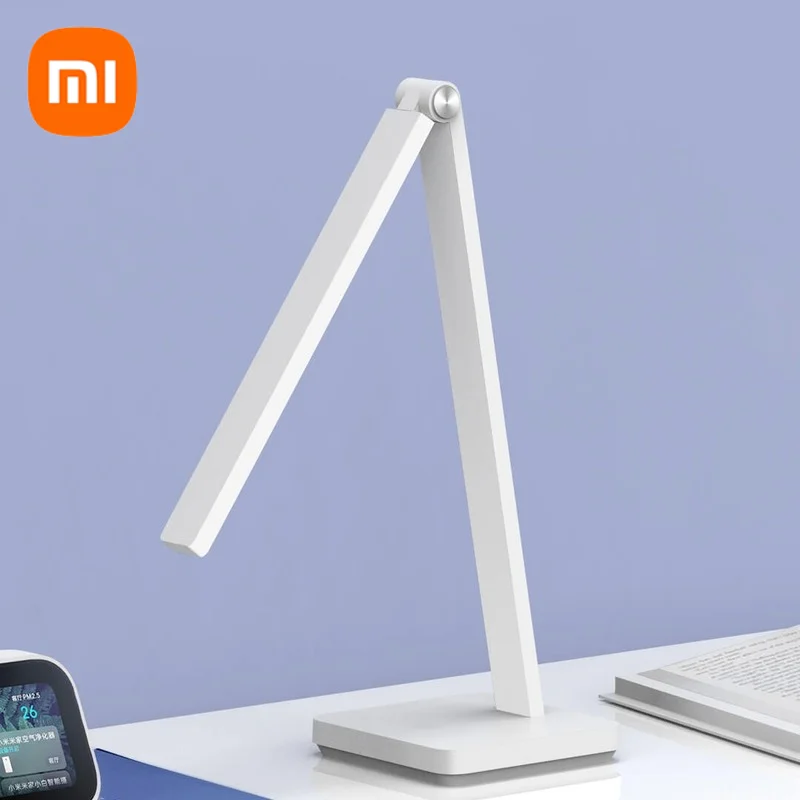 

2022 Xiaomi Mijia умная настольная лампа Lite Eye Protect светильники для чтения складная Светодиодная настольная лампа с сенсорным переключателем приложения Mijia Smart Dimming