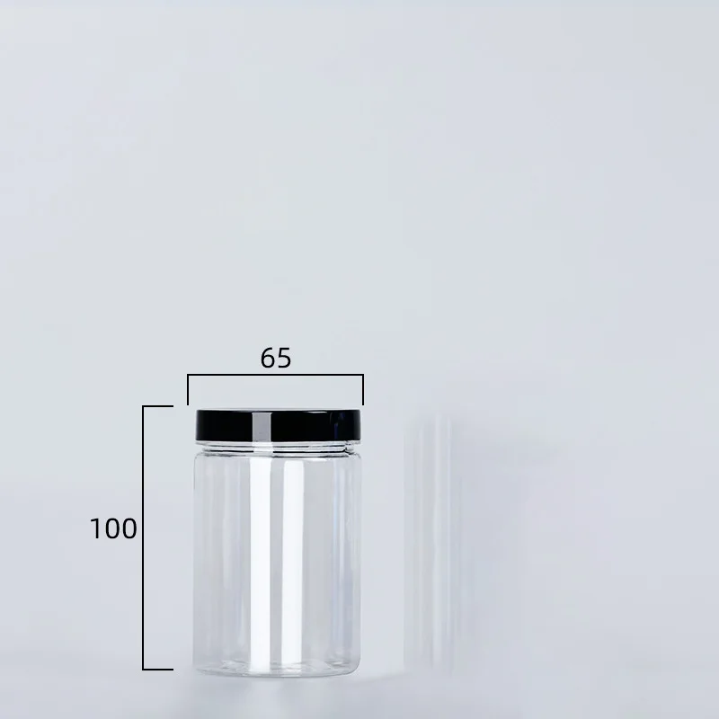 Storage Can Clear Sealed Can With Lid Food Smell Odor Proof Storage Packaging Bottle Coffee Beans Seasoning Container