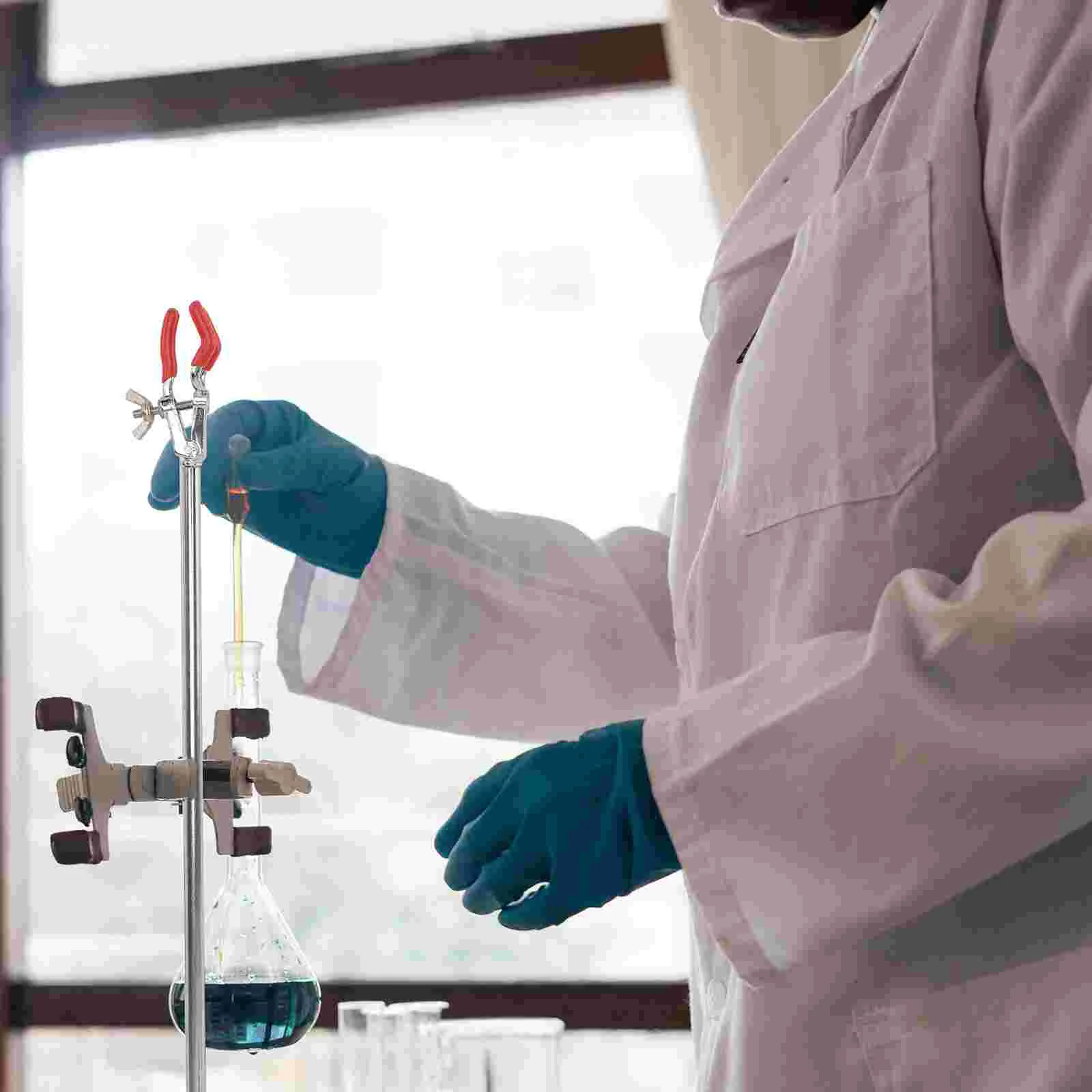 Labs Burette Clamps Prong Finger Labs Clamps Laboratory Stand Clip Flask Clamp Test Tube Clamp 1 Set
