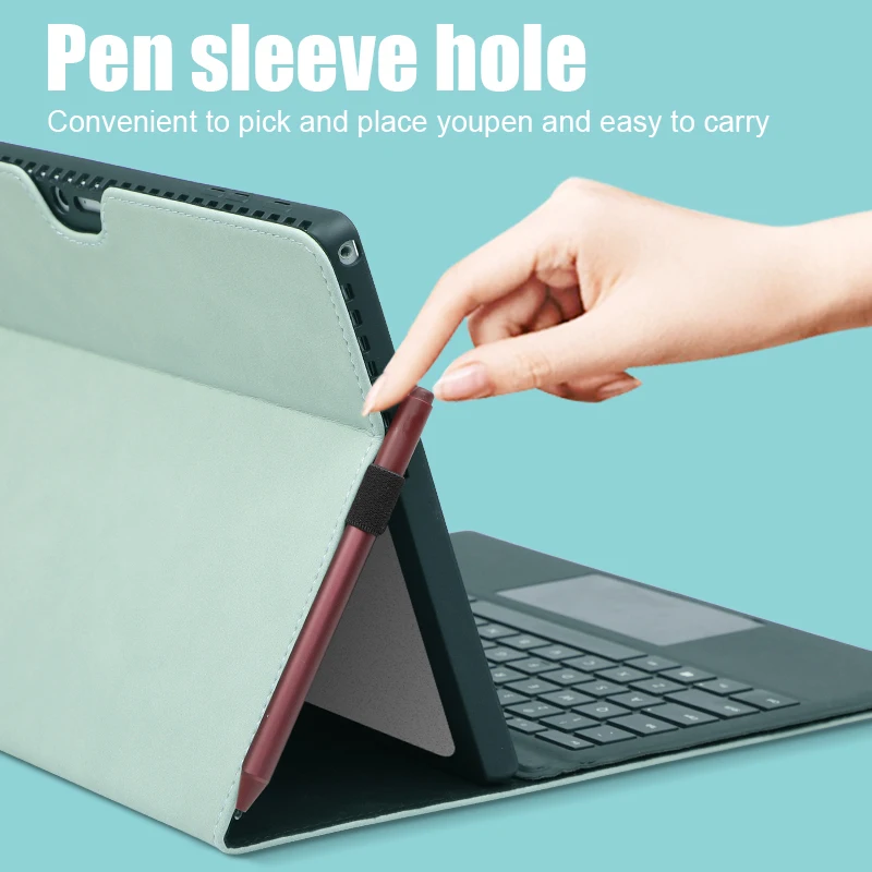 ARDISSI Case for Microsoft Surface Pro 9 8 X 7 + 6 5 4 Go 3 2 Cover Bag Stand Pro9 Pro8 ProX Pro7 Plus Pro6 Pro5 Pro4 Go3 Go2 4