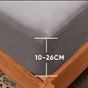 85% Cotton Bed Sheet with Elastic Band Replacement Fitted Bed Sheet Eur Mattress Protective Cover 135/140/160  Double Linens 2