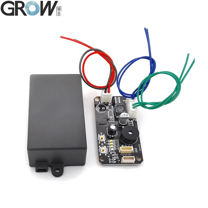 GROW KS220-S+R558 DC12V Two Relays Fingerprint Access Control Board With Self-locking/Ignition/Jog Mode With Admin/User