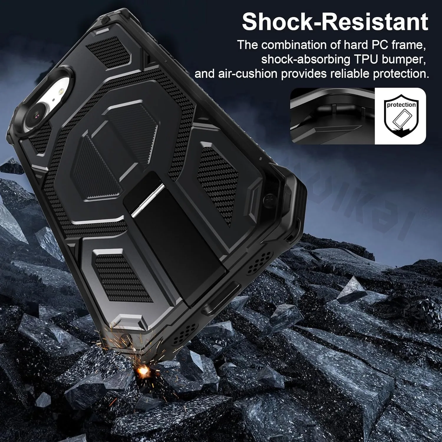 Magnetic Military-Grade Shockproof Protective Phone Case