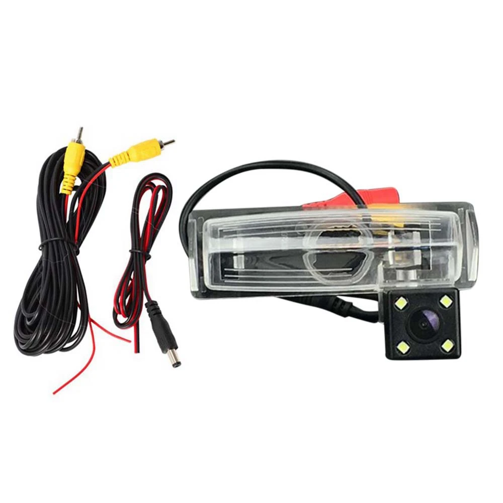 자동차 후면보기 카메라 4LED 반전 카메라 Toyota Mark X Zio 2007-2013 jasmine 용 자동차 액세서리