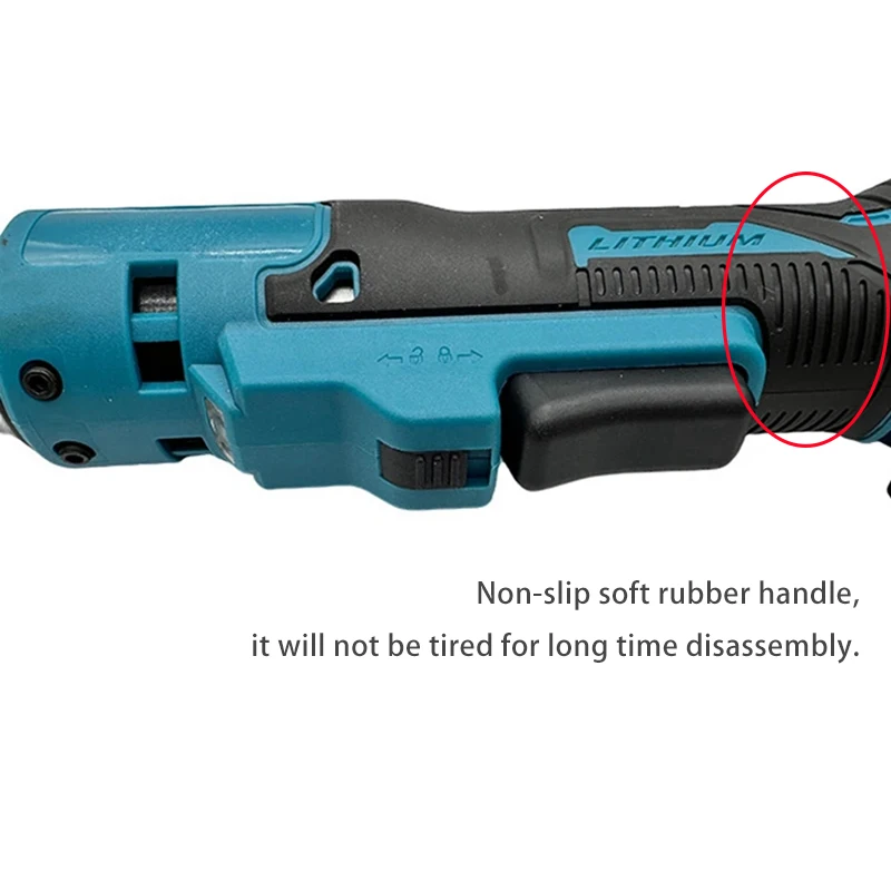 Cordless Ratchet Wrench Electric Rechargeable Screwdriver Removal Screw Nut for Makita 21V Battery 5
