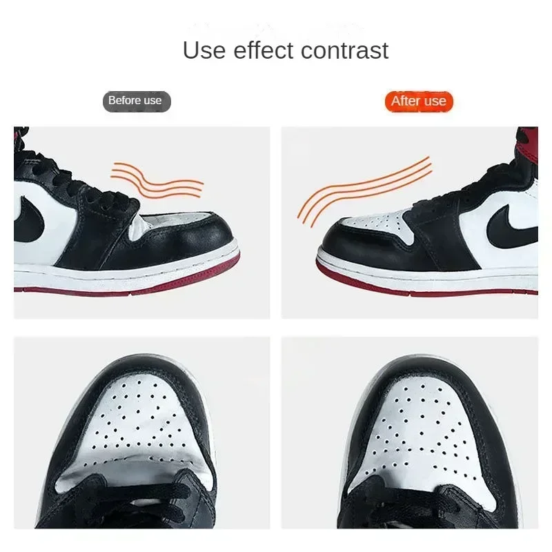 Shoes Head Stretcher Anti Crease Bending Shield Crack Toe Cap Wrinkled Fold Shoes Anti-Fold Support Protector 10PCS