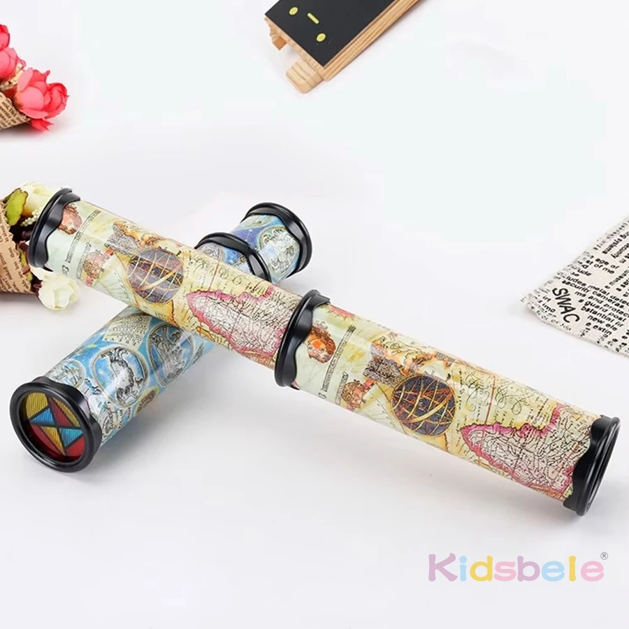 Zauberröhre Kaleidoskop für Kinder – Optisches Spielzeug mit Farbwechsel zur Förderung von Fantasie und visueller Entwicklung_voghion.com