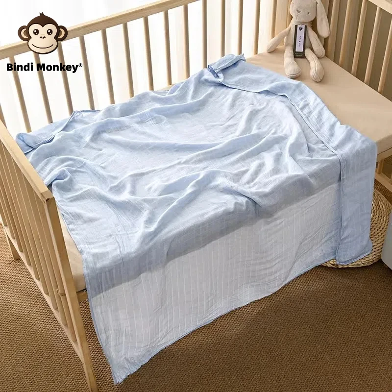 Baby blanket square shape pure color bamboo fiber soft and comfortable120cm*120cm 6