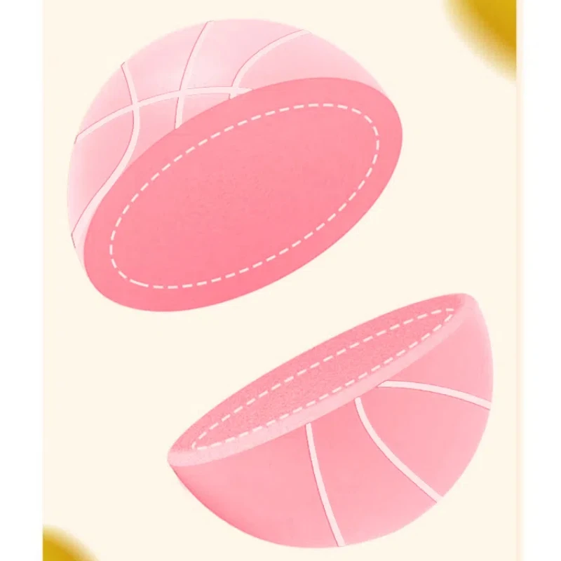 Size 7 Silent Basketball Indoor Mute Beat Ball Soft Foam Football For Kids Adult Home Entertainment Sports Elastic Ball Toy