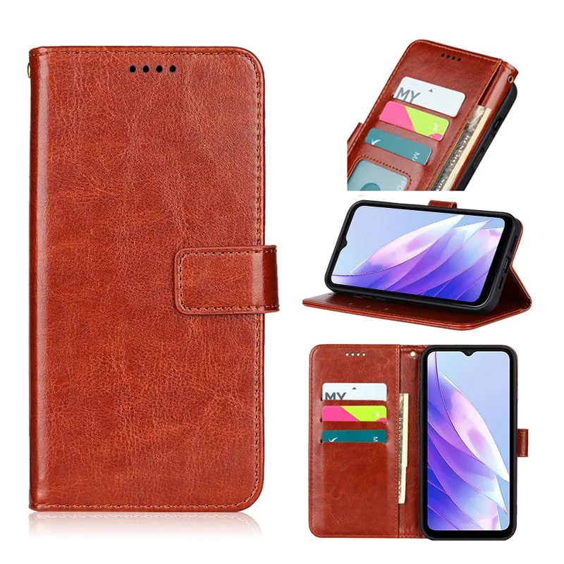 

Luxurious Phone Case For Blackview A52 Pro Wallet Flip Cover For Blackview A52 Pro Blackview Funda With Card Pocket