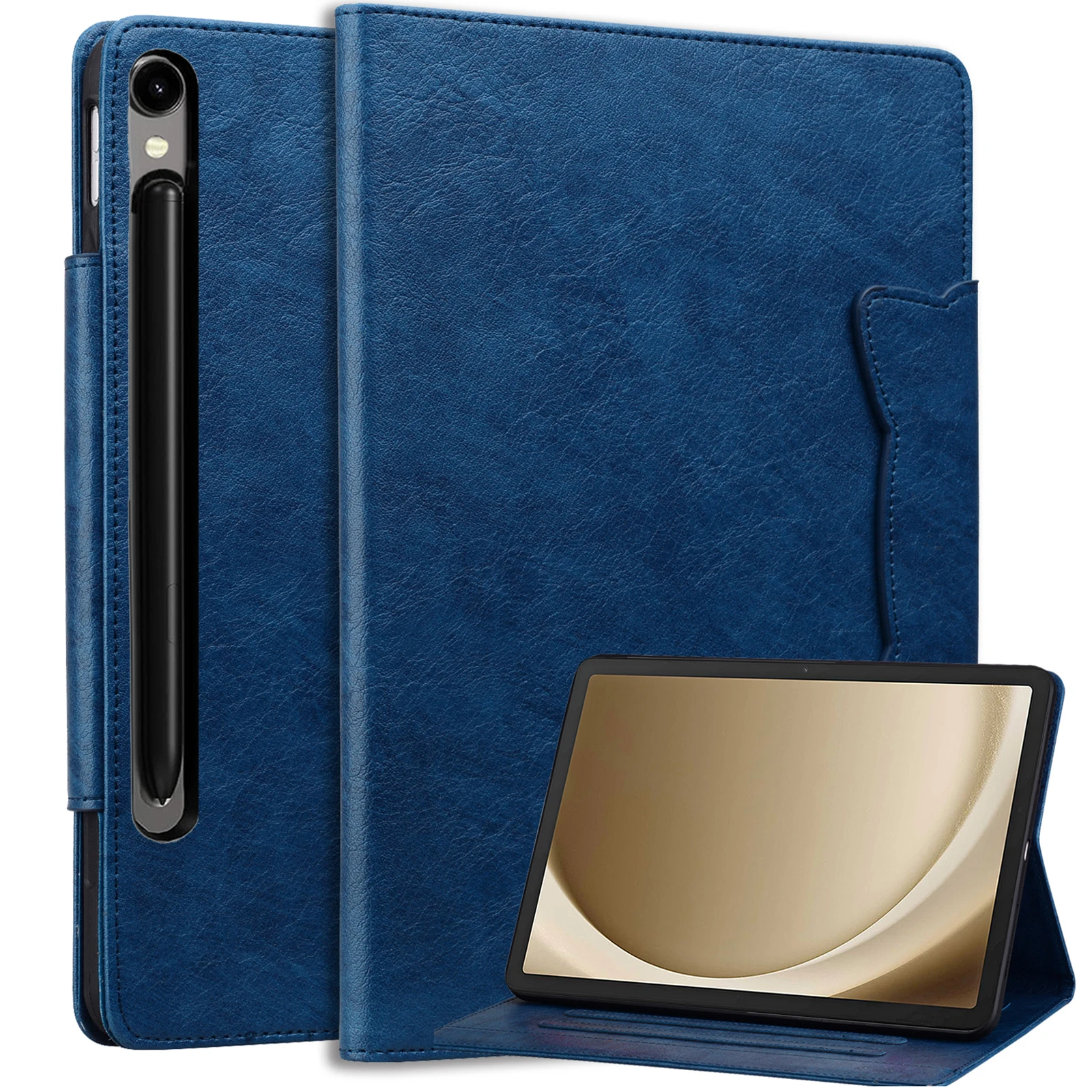 Cute Cat Design PU Leather Magnetic Tablet Cover