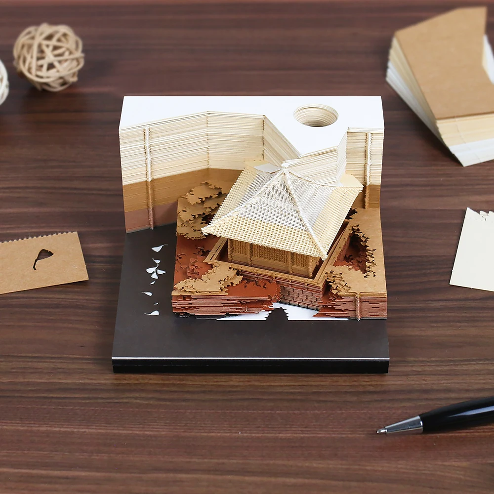 ♡オカッバラバーメモパッド未使用6冊セット♡ Amazon.co.jp: クリエイティブギフトメモパッド、3d名古屋城メモ