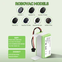 Batterie de remplacement pour aspirateur Eufy RoboVac 11 11S 30C 25C 15C 35C G10 hybride G20 G30 Verge 3500mAh, 14.4V PA04 5