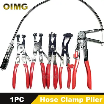 Pinze per fascette stringitubo per auto Strumenti per la rimozione automatica del tubo dell'acqua Pinze per fascette stringitubo a lungo portata per strumento manuale per tubo dell'acqua dell'olio combustibile 1
