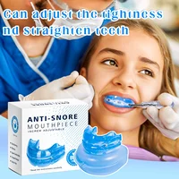 Anti Snore Bruxism Mouth Guard Stop Snoring Mouthpiece Teeth Bruxism Sleeping Aid Apnea Devices Night Anti-Snoring Mouth Guard 2