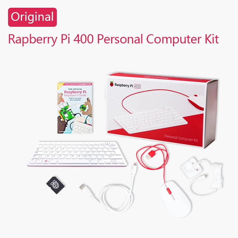 Raspberry Pi400 Personal Computer In Keyboard Kit (Pi400 Kit