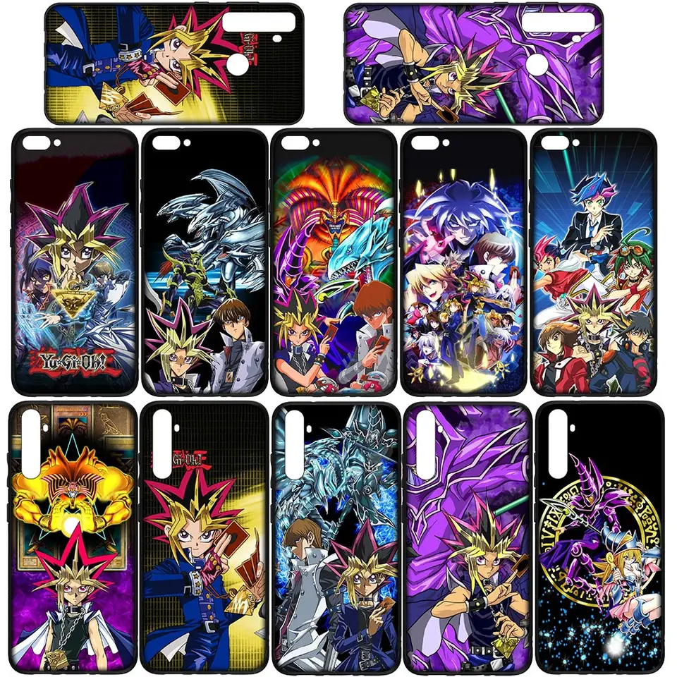 Yoedge Cover Per Xiaomi Redmi Note 7 (3 Pezzi) - Silicone TPU Morbido Ultra Sottile Con Disegno - Viola