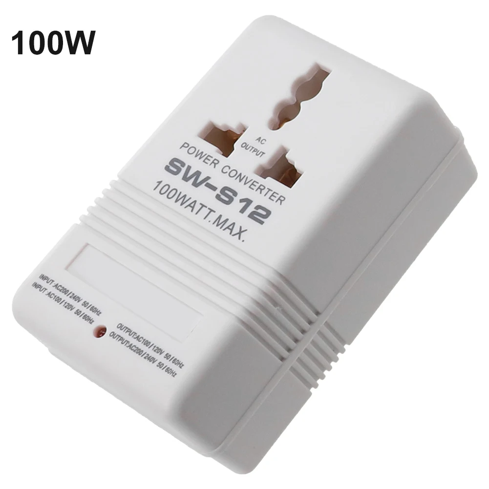 Power Converter Step UP Or Down Voltage Converter Transformer 100W 110V/120V To 220V/240V 55Hz-60Hz Transformer