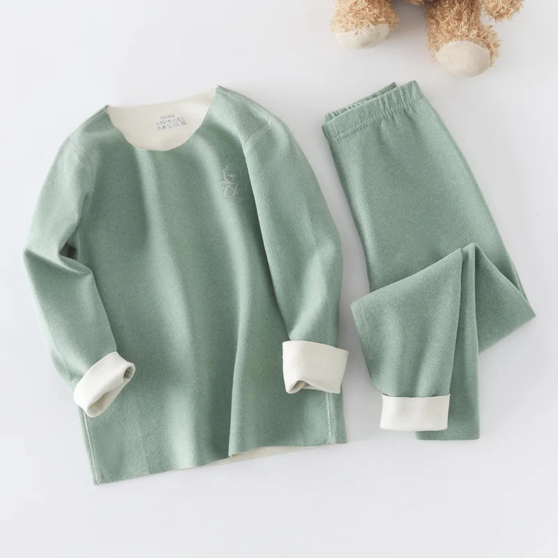 Children Underwear Suits Children Clothes Autumn Winter Children Thermal Underwear Sets Long Johns Long Sleeve 2Pcs