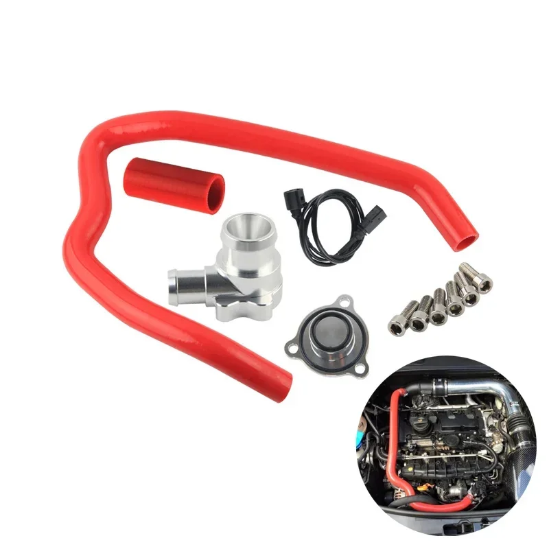 Spedizione Gratuita Racing Auto Turbo Dump Blow Off Deviatore Valvola Tuta Conversione Per Audi S3 Vw Golf R 2.0 Tfsi Trasversale Eti