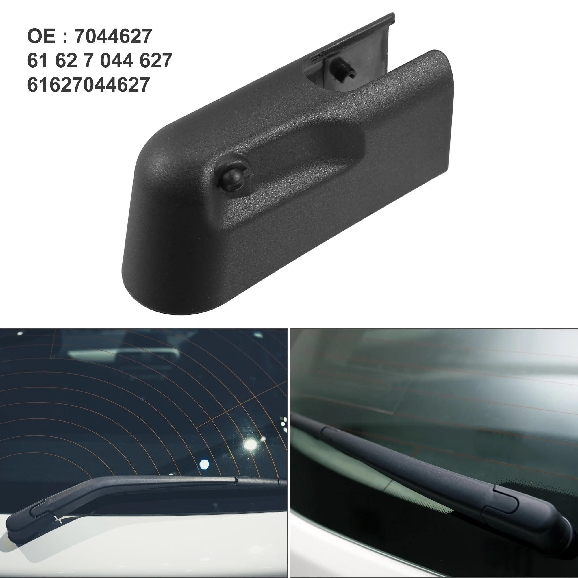 

X Autohaux Автомобильный задний стеклоочиститель для лобового стекла крышка гайки для Mini Cooper R50 R53 2001 2002 2003 2004