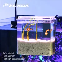 VASTOCEAN Fish Tank External Feeding Box Marine Tank Extension Tank Mangrove Tank ATS Algae Box Full USB Power Supply 2