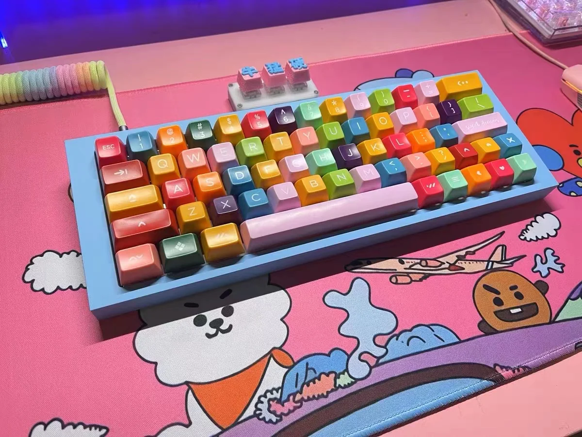 para Teclado Mecânico, Dandelion Amor Keycap, Personalizado,