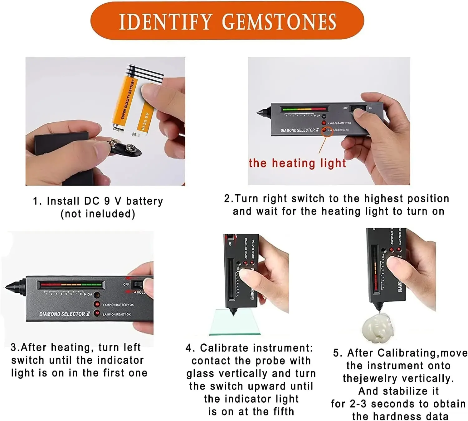 Diamond Tester Pen Jewelry Selector Kit