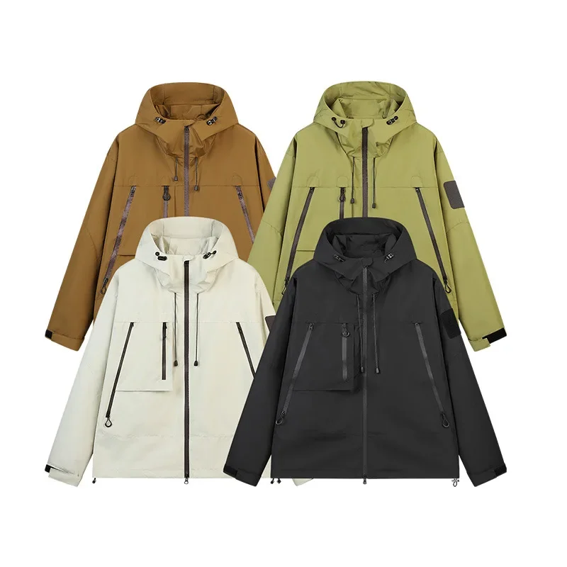 Waterproof Couple Climbing Jackets Three Anti-Clip Men's Workoveralls New Model Energy-Saving Windproof Outdoor Workwear