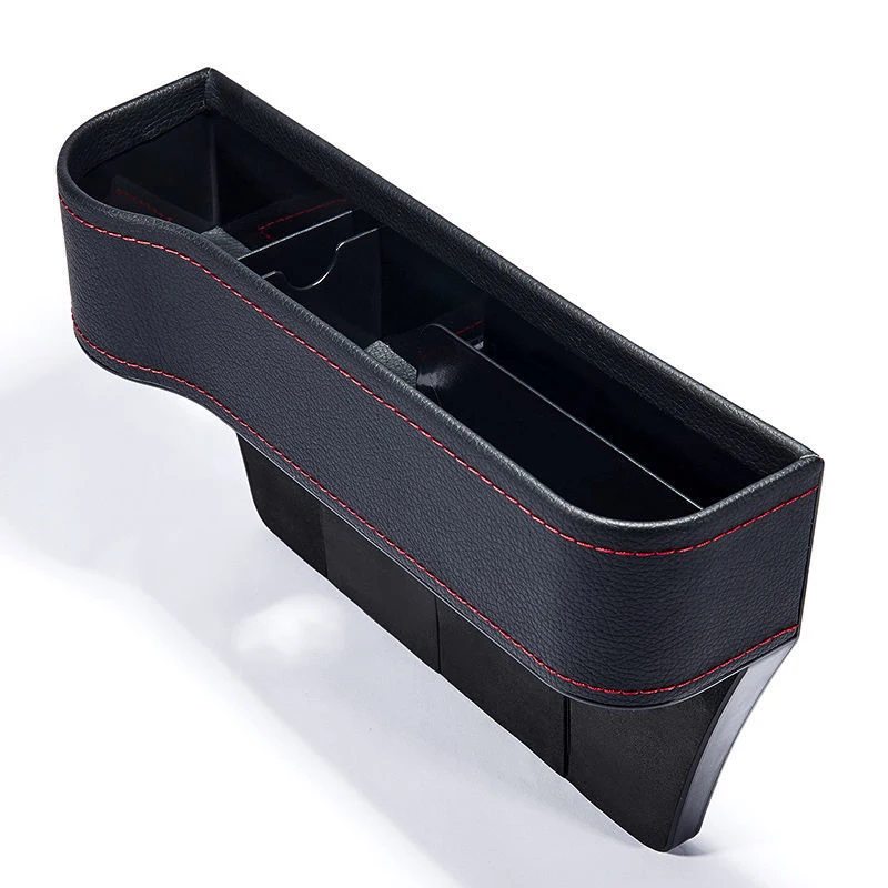Car Seat Organizer Leather Car Cup Holder Seat Organizer Holder Auto Seat Gap Storage Box Organizer