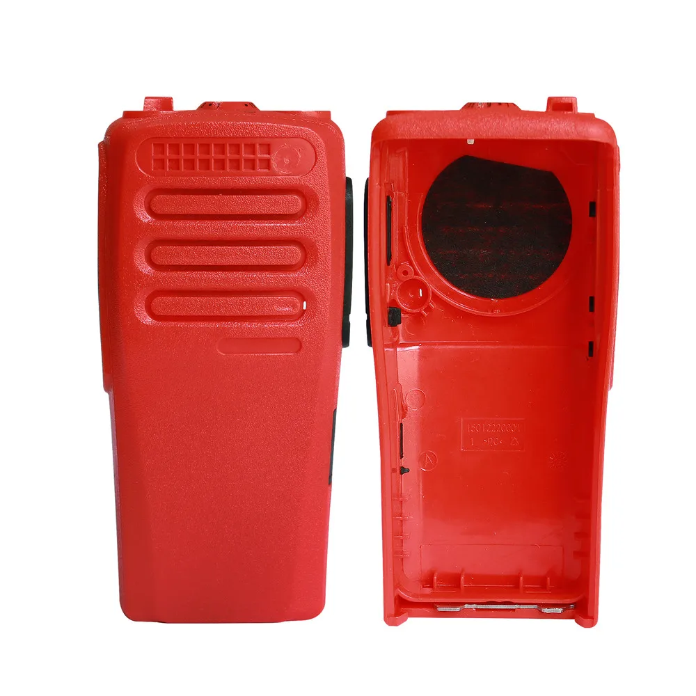 Red Walkie Talkie Replacement Repair Housing Case Cover With Speaker For DEP450 CP200d XIR P3688 DP1400 Portable Radios