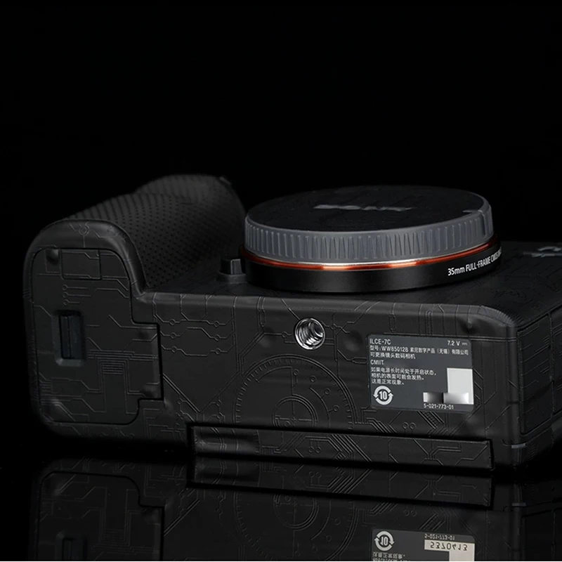  알파 7C 데칼 스킨 비닐 랩 용 A7C 카메라 스티커 안티 스크래치 보호 필름 보호 코트 Alpha7C