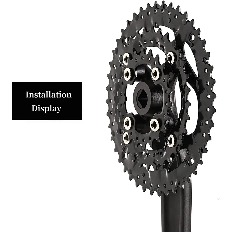 MTB Bicycle Chainring 24T/32T/42T 26T/38T 10S Bike Chainring 22T/32T/44T 9S 104B