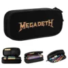 Creative Megadeths Pencil Cases Music Pencil Pouch Pen for Student Large Storage Bag Students School Zipper Accessories 1