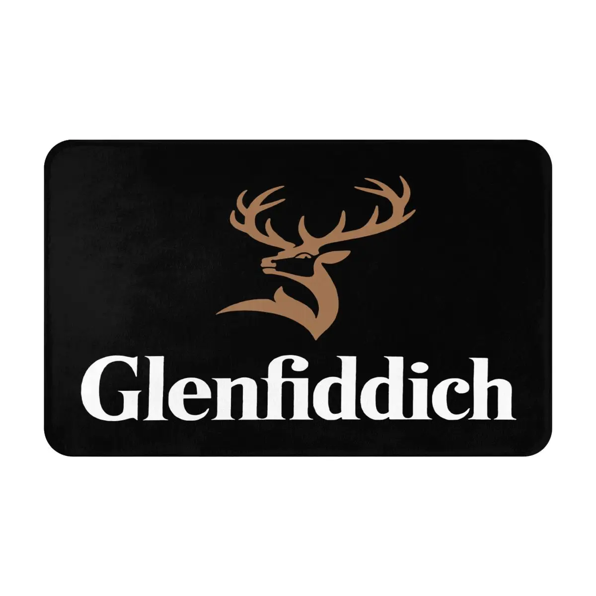 

Glenfiddich Speyside Single Creative Pattern Printed Carpet Soft Carpets For Living Room Anti-Slip Rug Floor Mat Home Decor