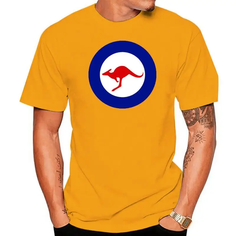 Футболка с круглой горловиной австралийских сил, футболка с бесплатной наклейкой, австрийская Повседневная футболка
