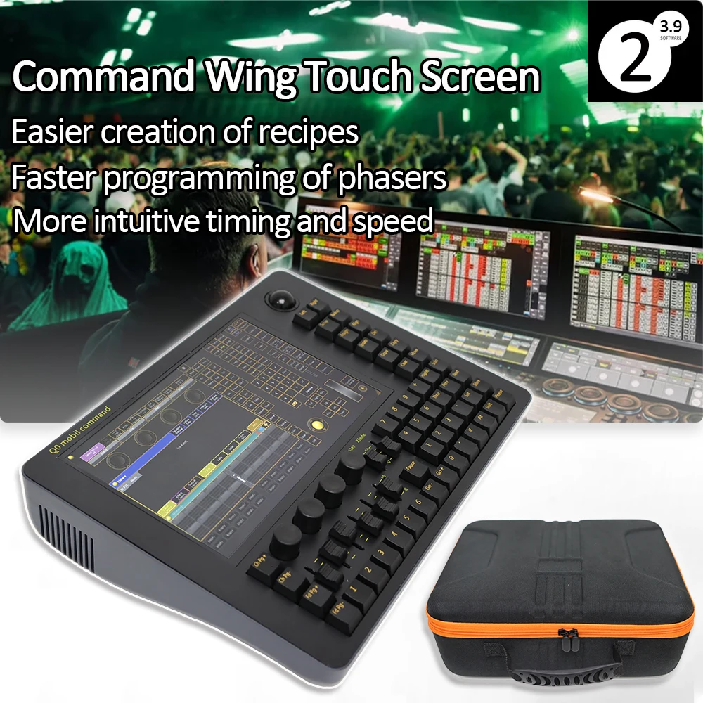 

NEW Fader Wing MA Command Wing Touch Screen DMX 512 Controller M2 Console DJ Party Stage Lighting Par Moving Head Light Control