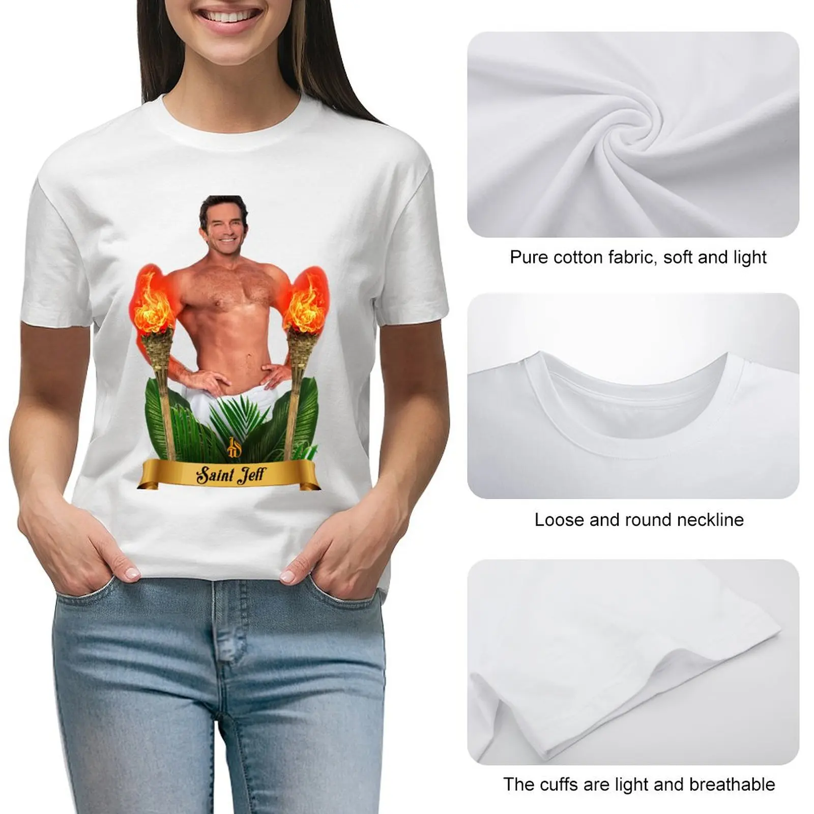 Женская футболка с коротким рукавом Saint Jeff Probst (art.: 3920c4ea9bf64) - 3920c4ea9bf64