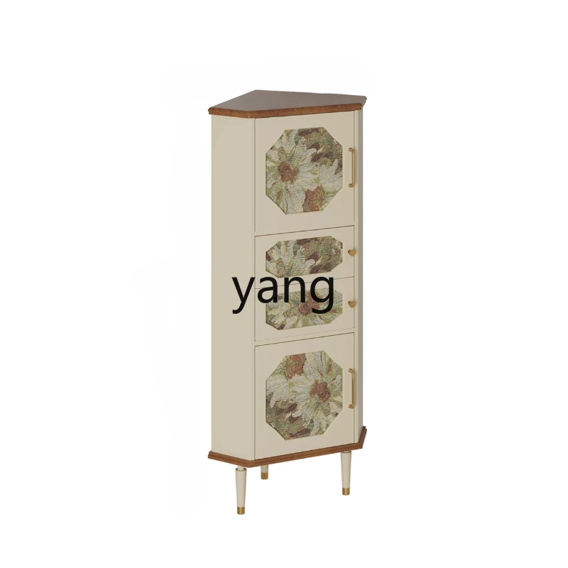 

Yhl Corner Cabinet Living Room Bedroom Corner Shelf Floor Standing Storage Cabinet