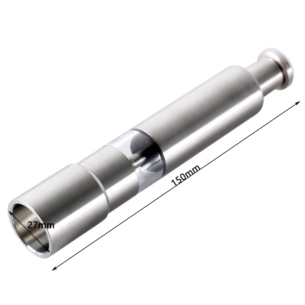 Stainless Steel Multifunction Visual Design Manual Pepper Spice Salt Grinder Kitchen Gadgets and Accessories DIY Cooking Tool