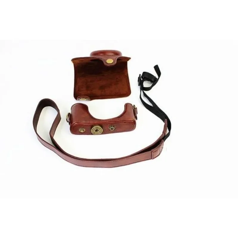 Per Canon Powershot Sx740 Hs Sx730 Sx720 Fotocamera Retro Pu Custodia In Pelle Borsa A Tracolla Shoot Custodia Protettiva Per Fotocamera Sx740 Sx730Hs