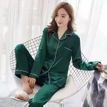 

Korean Version of Casual Spring and Summer New Ice Silk Loose Simple Cardigan Fashion Trend Home Service Pajamas
