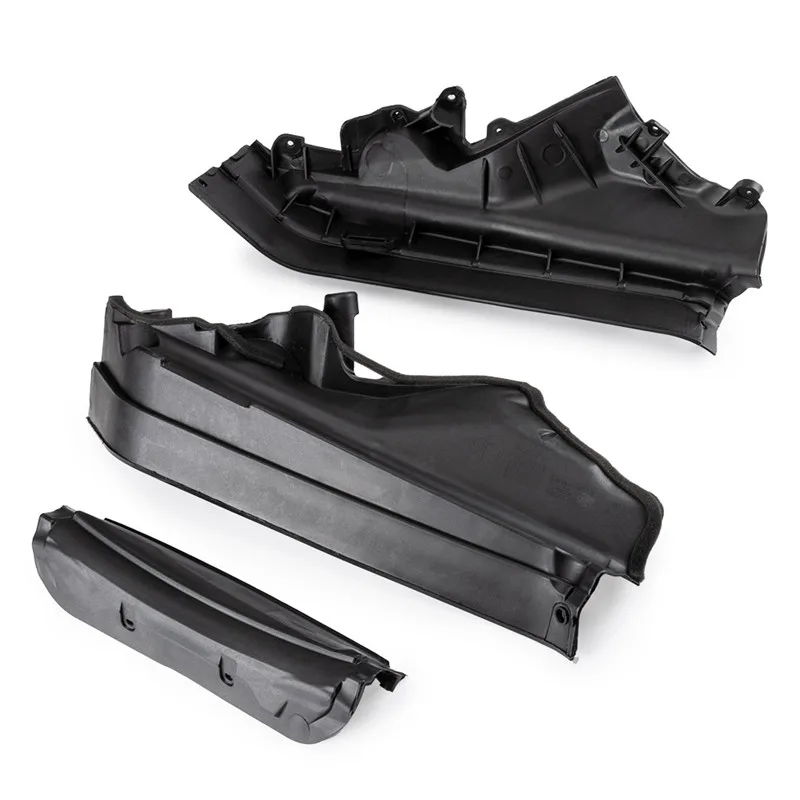 3PCS Engine Repair Kit For BMW X5 X6 E70 Upper Compartment Partition Panel 51717169419 51717169420 51717169421 51 71 7 169 419
