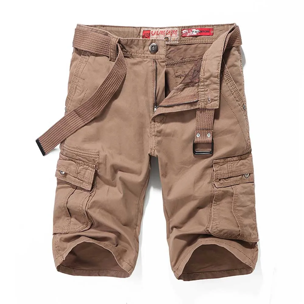 Summer Fashion Cargo Shorts Men's Casual Tactical Pockets Boardshorts