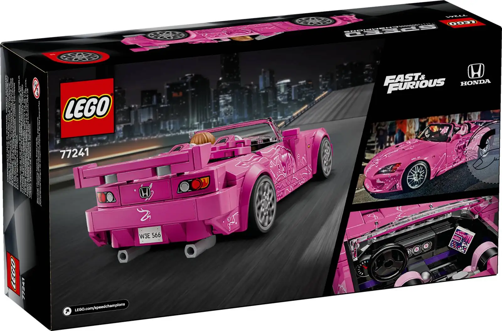 LEGO® Speed Champions 2 Fast 2 Furious Honda S2000 77241 building