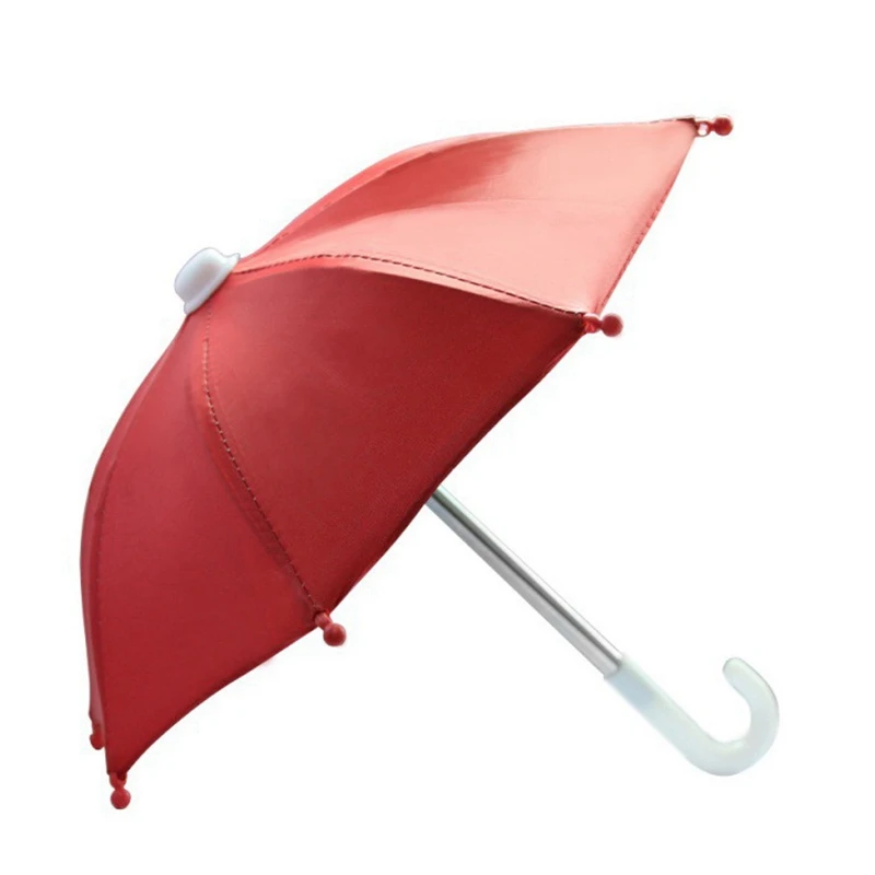 Mobile Phone Umbrella Motorcycle Stand Waterproof Windproof Prevent Sun Portable Mini Umbrella Riding