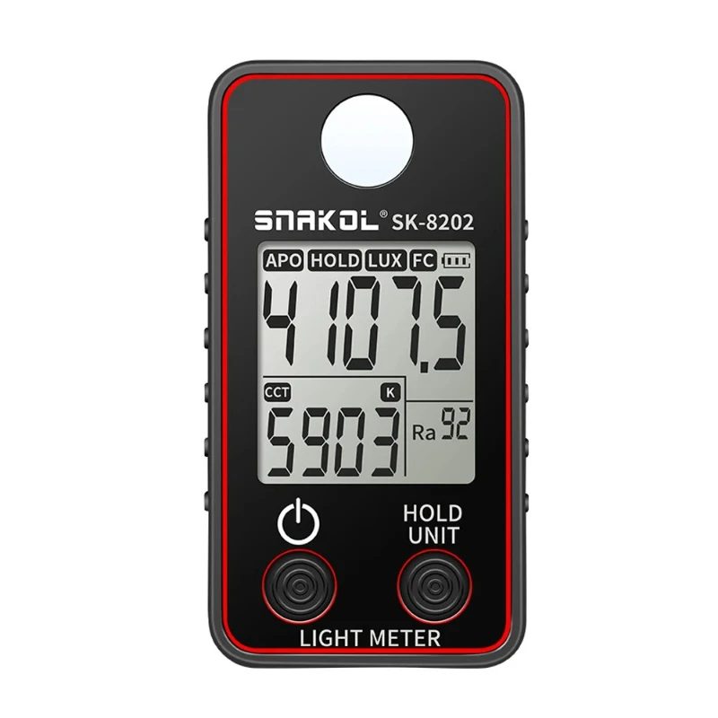 Precise Spectrometer Portable Multifunctional Spectrometer Digital Display Optical Instruments Color Temperature Lighting Tool diy spectrometer